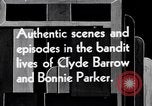 Immagine di Clyde Barrow Dallas Texas USA, 1934, secondo 16 filmato di repertorio 65675033721