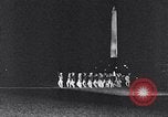 Image of Nighttime parade and drill team exhibition by the Old Guard Washington DC USA, 1966, second 27 stock footage video 65675033734