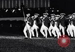 Image of Nighttime parade and drill team exhibition by the Old Guard Washington DC USA, 1966, second 32 stock footage video 65675033734