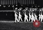 Image of Nighttime parade and drill team exhibition by the Old Guard Washington DC USA, 1966, second 33 stock footage video 65675033734