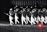 Image of Nighttime parade and drill team exhibition by the Old Guard Washington DC USA, 1966, second 37 stock footage video 65675033734