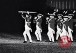 Image of Nighttime parade and drill team exhibition by the Old Guard Washington DC USA, 1966, second 39 stock footage video 65675033734