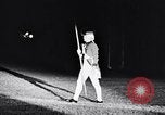 Image of Nighttime parade and drill team exhibition by the Old Guard Washington DC USA, 1966, second 49 stock footage video 65675033734