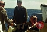 Image of King Ibn Saud Suez Canal Egypt, 1945, second 56 stock footage video 65675033748