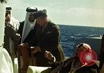 Image of King Ibn Saud Suez Canal Egypt, 1945, second 62 stock footage video 65675033748