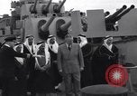 Image of Saudi Royal Party meets Franklin Roosevelt Mediterranean Sea, 1945, second 7 stock footage video 65675033755