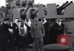 Image of Saudi Royal Party meets Franklin Roosevelt Mediterranean Sea, 1945, second 9 stock footage video 65675033755