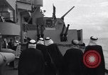Image of Saudi Royal Party meets Franklin Roosevelt Mediterranean Sea, 1945, second 35 stock footage video 65675033755
