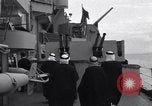 Image of Saudi Royal Party meets Franklin Roosevelt Mediterranean Sea, 1945, second 37 stock footage video 65675033755