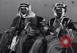 Image of Saudi Royal Party meets Franklin Roosevelt Mediterranean Sea, 1945, second 49 stock footage video 65675033755
