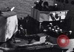 Image of Members of Saudi Royal Party Mediterranean Sea, 1945, second 33 stock footage video 65675033756