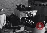 Image of Members of Saudi Royal Party Mediterranean Sea, 1945, second 36 stock footage video 65675033756