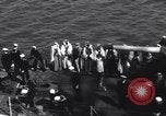 Image of Members of Saudi Royal Party Mediterranean Sea, 1945, second 42 stock footage video 65675033756