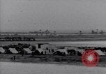 Image of tents and buildings Suez Canal Egypt, 1945, second 3 stock footage video 65675033772