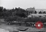Image of tents and buildings Suez Canal Egypt, 1945, second 36 stock footage video 65675033772