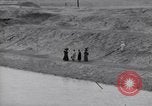 Image of tents and buildings Suez Canal Egypt, 1945, second 38 stock footage video 65675033772