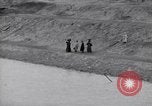 Image of tents and buildings Suez Canal Egypt, 1945, second 39 stock footage video 65675033772