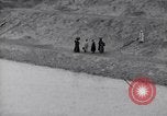 Image of tents and buildings Suez Canal Egypt, 1945, second 40 stock footage video 65675033772
