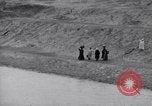 Image of tents and buildings Suez Canal Egypt, 1945, second 41 stock footage video 65675033772