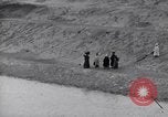 Image of tents and buildings Suez Canal Egypt, 1945, second 42 stock footage video 65675033772