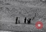Image of tents and buildings Suez Canal Egypt, 1945, second 52 stock footage video 65675033772