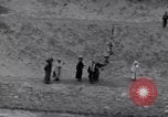 Image of tents and buildings Suez Canal Egypt, 1945, second 53 stock footage video 65675033772