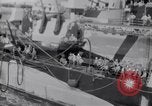 Image of King Ibn Saud during World War 2 Suez Canal Egypt, 1945, second 51 stock footage video 65675033773