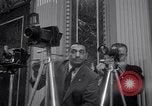 Image of Preparation for press conference with President United States USA, 1955, second 3 stock footage video 65675033781