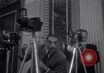 Image of Preparation for press conference with President United States USA, 1955, second 5 stock footage video 65675033781