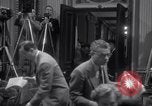 Image of Preparation for press conference with President United States USA, 1955, second 11 stock footage video 65675033781