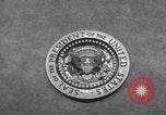 Image of Preparation for press conference with President United States USA, 1955, second 20 stock footage video 65675033781