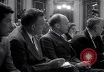Image of Preparation for press conference with President United States USA, 1955, second 23 stock footage video 65675033781