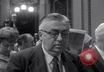Image of Preparation for press conference with President United States USA, 1955, second 27 stock footage video 65675033781