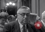 Image of Preparation for press conference with President United States USA, 1955, second 29 stock footage video 65675033781
