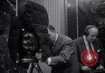 Image of Preparation for press conference with President United States USA, 1955, second 32 stock footage video 65675033781