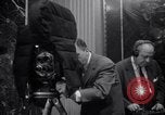 Image of Preparation for press conference with President United States USA, 1955, second 34 stock footage video 65675033781