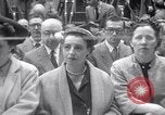 Image of Preparation for press conference with President United States USA, 1955, second 36 stock footage video 65675033781