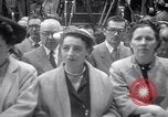 Image of Preparation for press conference with President United States USA, 1955, second 38 stock footage video 65675033781