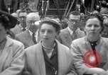 Image of Preparation for press conference with President United States USA, 1955, second 39 stock footage video 65675033781