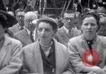 Image of Preparation for press conference with President United States USA, 1955, second 40 stock footage video 65675033781