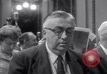 Image of Preparation for press conference with President United States USA, 1955, second 43 stock footage video 65675033781