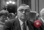 Image of Preparation for press conference with President United States USA, 1955, second 44 stock footage video 65675033781