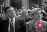 Image of Preparation for press conference with President United States USA, 1955, second 45 stock footage video 65675033781