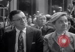 Image of Preparation for press conference with President United States USA, 1955, second 46 stock footage video 65675033781
