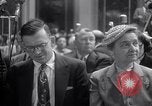 Image of Preparation for press conference with President United States USA, 1955, second 47 stock footage video 65675033781