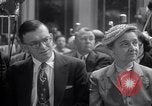 Image of Preparation for press conference with President United States USA, 1955, second 48 stock footage video 65675033781