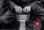 Image of Preparation for press conference with President United States USA, 1955, second 55 stock footage video 65675033781