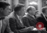 Image of Preparation for press conference with President United States USA, 1955, second 62 stock footage video 65675033781