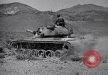 Image of Demonstration maneuvers M48 Patton tanks United States USA, 1952, second 26 stock footage video 65675033784
