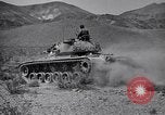 Image of Demonstration maneuvers M48 Patton tanks United States USA, 1952, second 27 stock footage video 65675033784